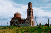 Old church of Kadnitsy - architectural and navigational landmark